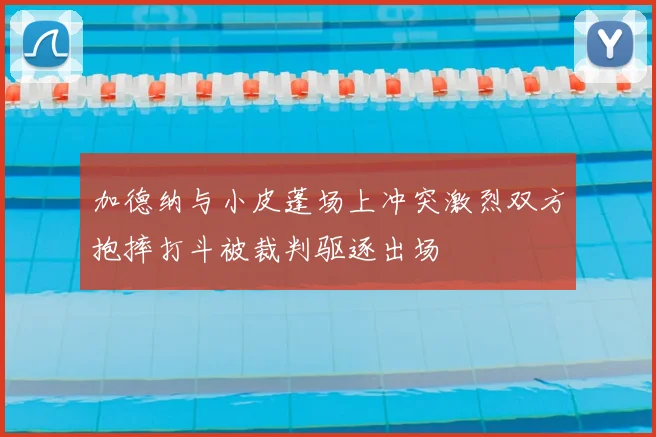 加德纳与小皮蓬场上冲突激烈双方抱摔打斗被裁判驱逐出场