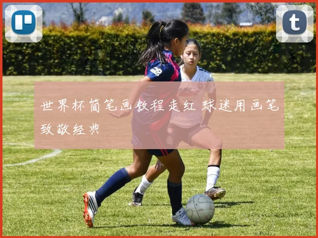 世界杯简笔画教程走红 球迷用画笔致敬经典