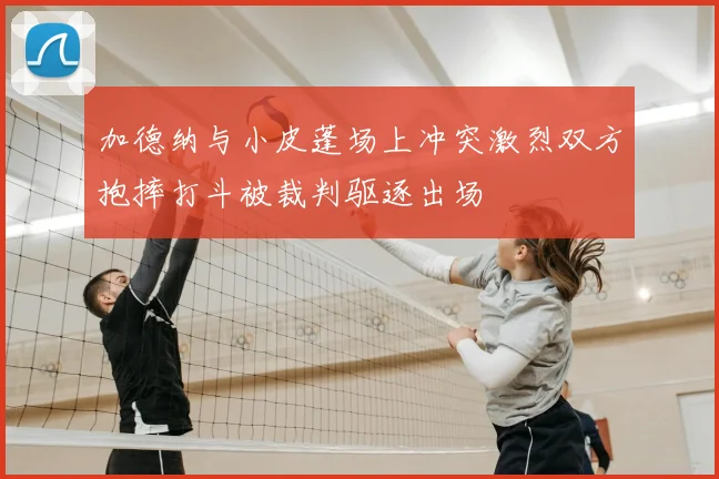 加德纳与小皮蓬场上冲突激烈双方抱摔打斗被裁判驱逐出场