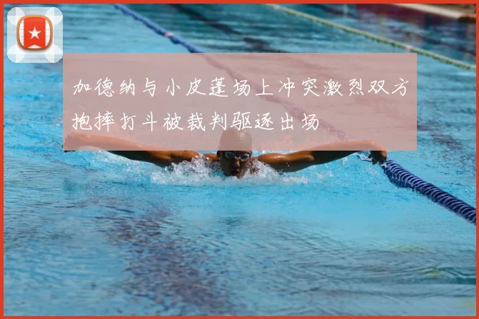 加德纳与小皮蓬场上冲突激烈双方抱摔打斗被裁判驱逐出场