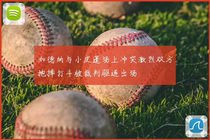加德纳与小皮蓬场上冲突激烈双方抱摔打斗被裁判驱逐出场