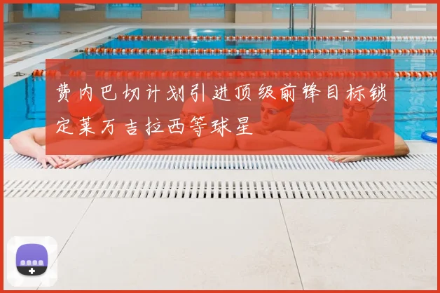 费内巴切计划引进顶级前锋目标锁定莱万吉拉西等球星