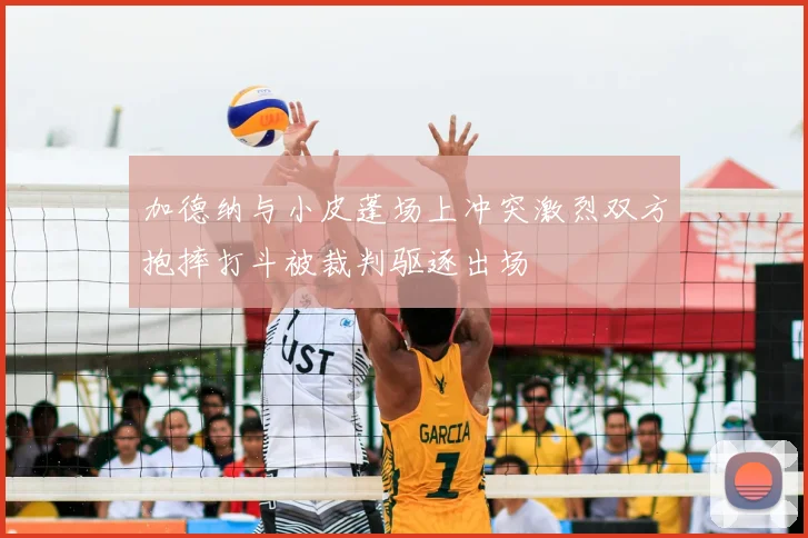 加德纳与小皮蓬场上冲突激烈双方抱摔打斗被裁判驱逐出场