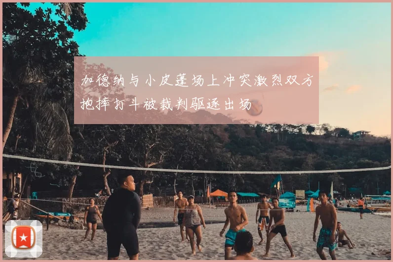 加德纳与小皮蓬场上冲突激烈双方抱摔打斗被裁判驱逐出场